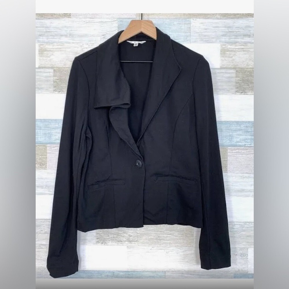 Cabi Womens Black Single Button Blazer Jacket Style 911 Size‎ Small